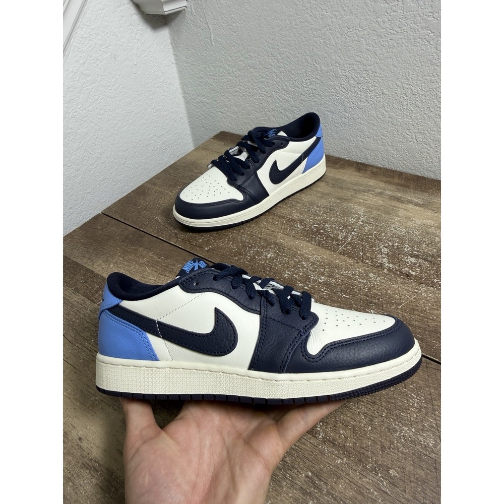Jordan Air Jordan 1 Retro Low Obsidian OG (GS)  6.5Y Fits Women's Sz 8 Shoes